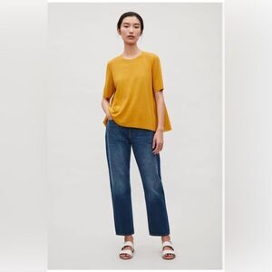 Like New COS Back Panel Mustard Top